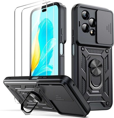 For Honor 200 Pro Lite X6A X7A 90 Case Ring Shockproof Phone Cover&Screen Glass