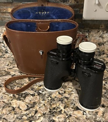 Vintage Swift Neptune Binoculars 7 x 35 Coated Model No 707M w