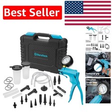 Versatile 2-in-1 Brake Bleeder Vacuum Pump Kit - For Cars Bikes Motorcycles