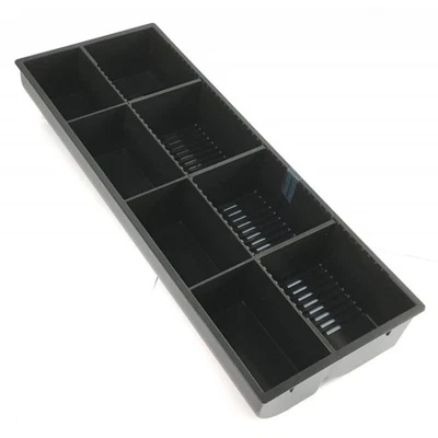 BLITZKASSE Ersatz Münzfach für 8 Münzen / EURO - Standart / 342 x 126 x 47 Münzgeldmulde