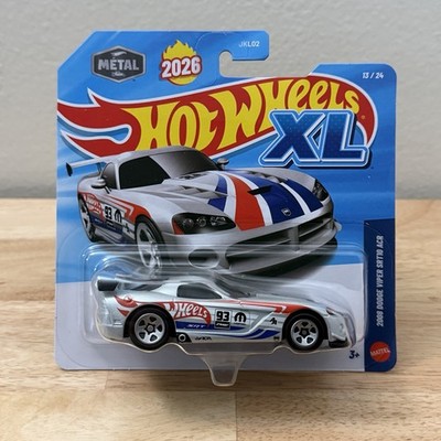 2026 Hot Wheels XL 2008 DODGE VIPER SRT10 ACR Mopar Diecast 1:43 Scale Mix 3 NEW