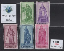 WC1_29920. BELGIUM. 1946 PRO PRISONERS semi postal sh. set. Sc. B426-B431. MNH