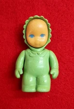 Little Tikes Dollhouse Baby Infant Doll Vintage Figurine Toy 2-3/4"