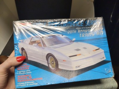 Monogram 1989 Firebird Turbo Trans Am 20th Anniversary Vintage Sealed Model Kit
