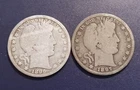 Circlated 1896-O & 1897-O Barber Half Dollar