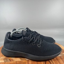 Allbirds Tree Runners Womens 7 Jet Black Sust...