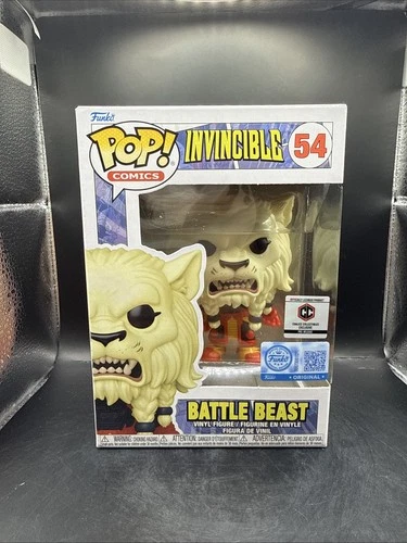 Funko Pop! Battle Beast #54 Pre-Release Invincible