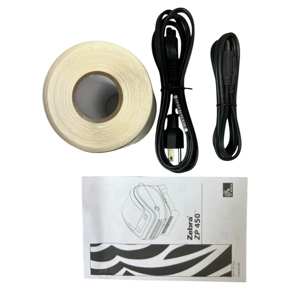 Zebra ZP45005020006A ZP450 Direct Thermal Barcode Label Printer - Image 4 of 4