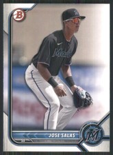 2022 Bowman Prospects #BP-30 Jose Salas Miami Marlins 48815