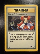 Rocket's Sneak Attack 72/82 Team Rocket Pokemon Card on eBay
