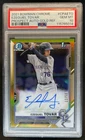 2021 Bowman Chrome Ezequiel Tovar Auto Gold Refractor 1st Prospect #12/50 PSA 10