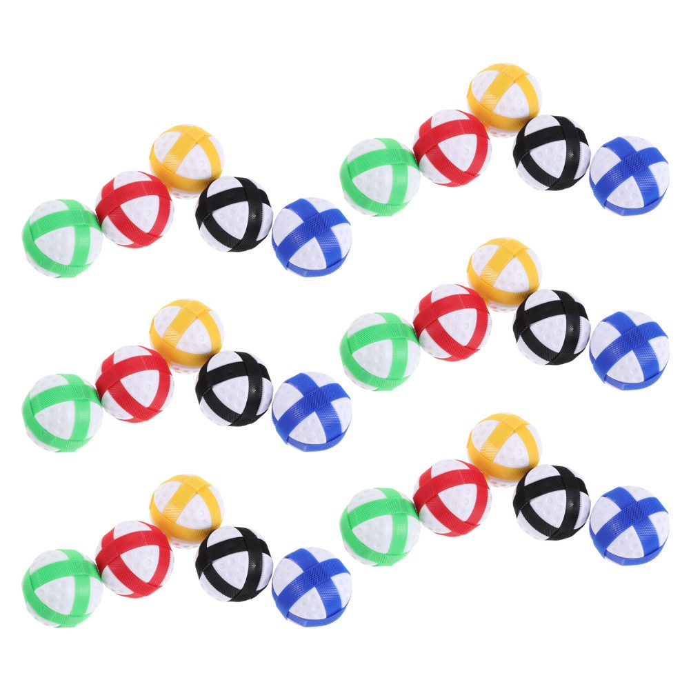 30 Pcs Golf Sticky Target Ball Dartboard Hook Balls Fun Party Play