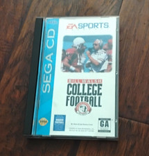 EA SPORTS Bill Walsh College Football (Sega CD) GA Rated Football Sports Game