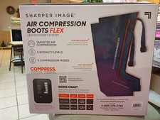 Sharper Image Air Compression Boots Flex Xl