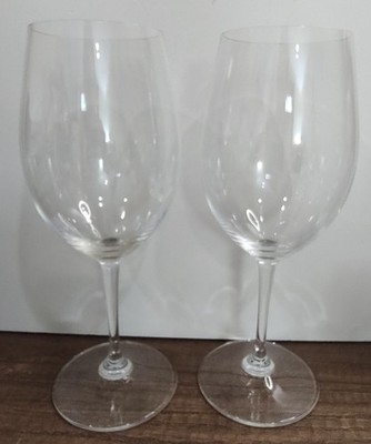 Riedel Crystal Vinum 7 3/4'' Chablis Wine Cocktail Barware Stemware Set Of 2