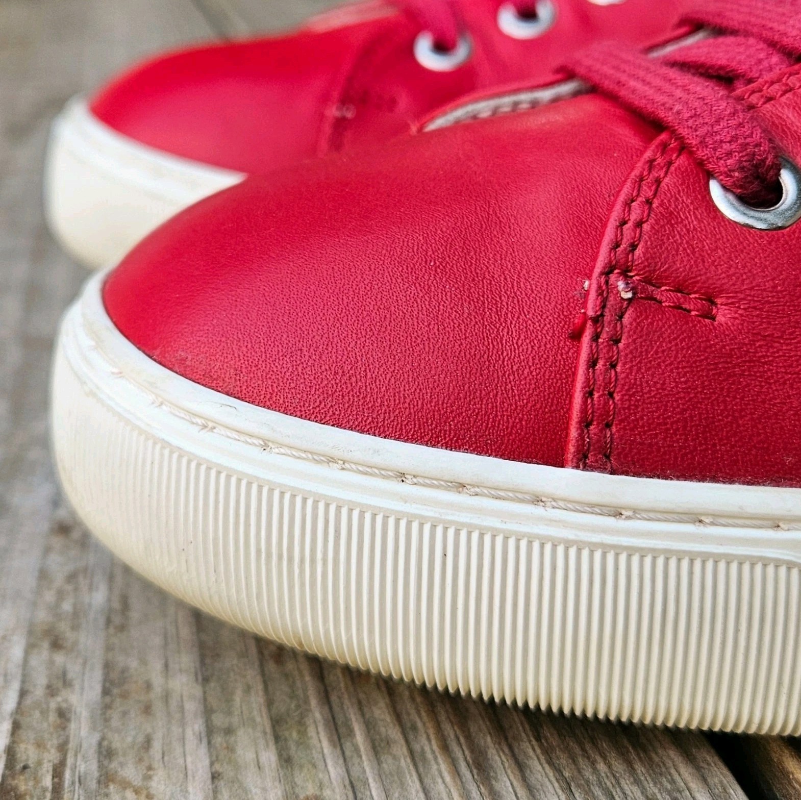 Moncler Vincent Low Top Sneakers Red Size 9 D US $570 thumbnail 5