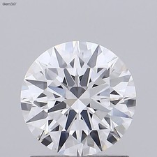 1.21 ct D-VVS1 Round Diamond, IGI Certified Diamond, CVD Lab Grown Loose Diamond