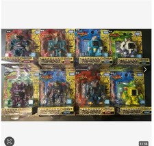 Takara Beast Saga Battle Beasts BS-06 Long Giraffe 8 Figure Set Japan New
