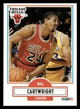 1990 Fleer Bill Cartwright #23 Chicago Bulls