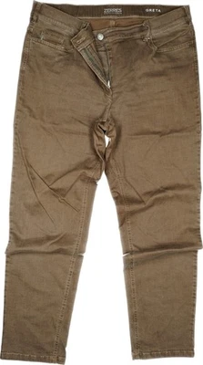Zerres 46 normal L32 Jeans Hose Braun Damen superStretch high Straight Greta W36 - Bild 1 von 4