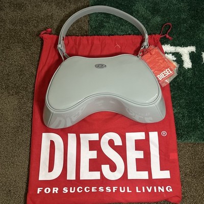 DIESELGray Play Shoulder Bag