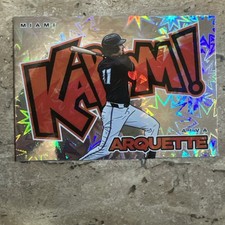 2025 PANINI PROSPECT EDITION AIVA ARQUETTE KABOOM CASE HIT SSP! 