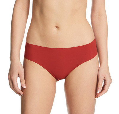 b.tempt'd by Wacoal Women b.bare Cheeky Hipster Red Size XL