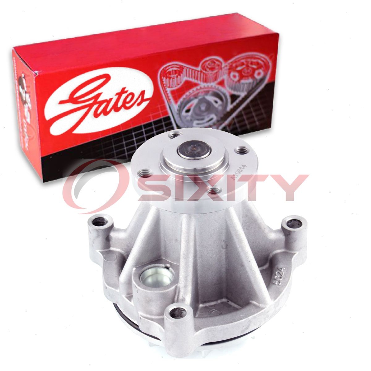 Gates 42065 Engine Water Pump for YW7Z 8501 AA WP-841 US4113 T4202 PWP841 lk