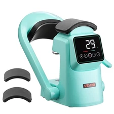 Touchscreen Hat Heat Press Machine Auto w/2 Platens Interchangeable Green