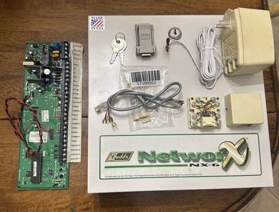 Caddx, G.E, Interlogix, NetworX NX-6 Security Alarm System Panel & Enclosure kit