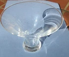 Steuben Crystal Art Glass Signed Bouquet Thumbprint Vase 7985 MCM 5"