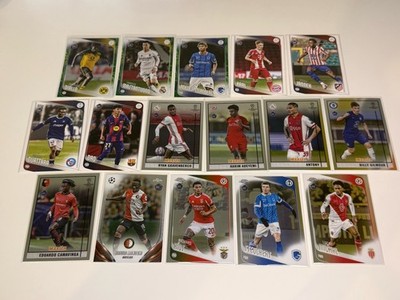 Topps Chrome & Paper Card Rookie Bundle x 16 With Cammavinga Gravenberch Karl