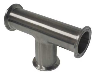 Zoro Select Eg73.0 3'' Clamp T304 Ss Tee