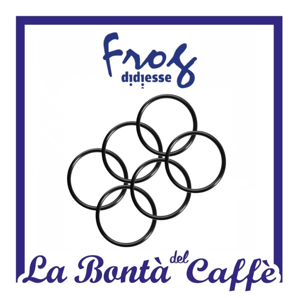 6 Guarnizione FRD057 Ricambi Originale per Macchina da caffè Didiesse Frog Oring