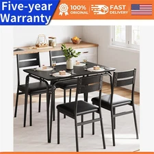 ⭐☑️Dining Table  5 Piece Kitchen & Dining Room Sets for Small Space Table and Ch