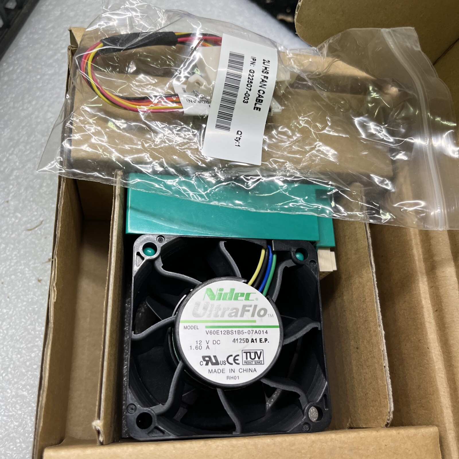 Intel Hotswap Fan V60e12bs1b5-07a014 for Server R2308gz4gc for sale ...