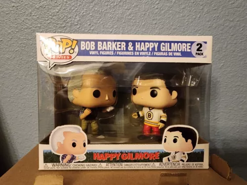 Funko Pop Happy Gilmore vs Bob Barker Funko Pop Combo Set 2 Pack Mint Condition