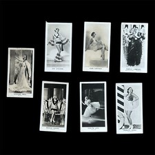 R. J Lea Chairman Juniors Tobacco Cards Girls From the Shows - Pick your Card/s