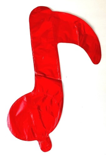 Music Note Balloon 16" Rock and Roll Disco Dance Party Rave Decoration - Picture 18 of 29