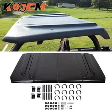 KOJEM Polyethylene Hard Top Roof For John Deere Gator 625i 825i UTV Black