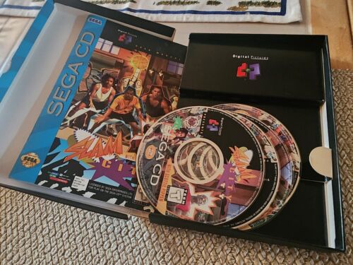 Slam City Scotty Pippen (Sega CD) Complete 4 Disc w/Manual TESTED