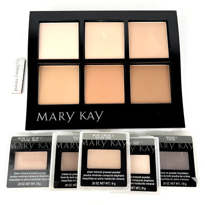 Mary Kay Sheer Mineral Pressed Powder Foundation - PICK YOUR SHADE + Compact New