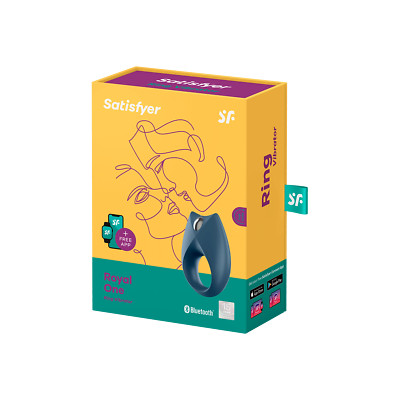 Satisfyer 'Royal One Connect App', Silikon Penisring mit Vibration & App (7,5 cm
