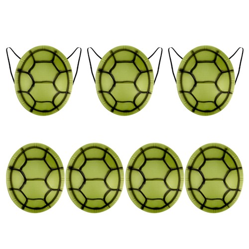 7pcs Kids Turtle Shell Backpack Halloween Cosplay Soft EVA Tortoise Shell