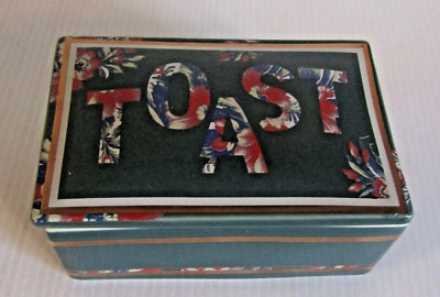 Anthropologie TRINKET BOX Candle Illume TOAST Prosecco Bubbly Ceramic Lid NWT