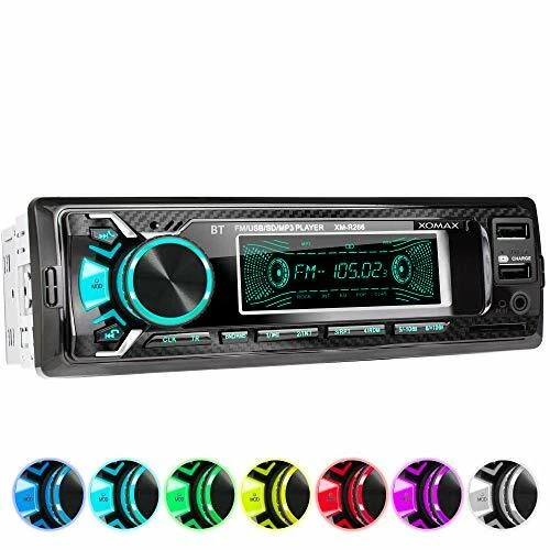 XOMAX XM-R266 Autoradio con Bluetooth I Ricarica cellulare tramite la 2a porta U - Foto 1 di 1