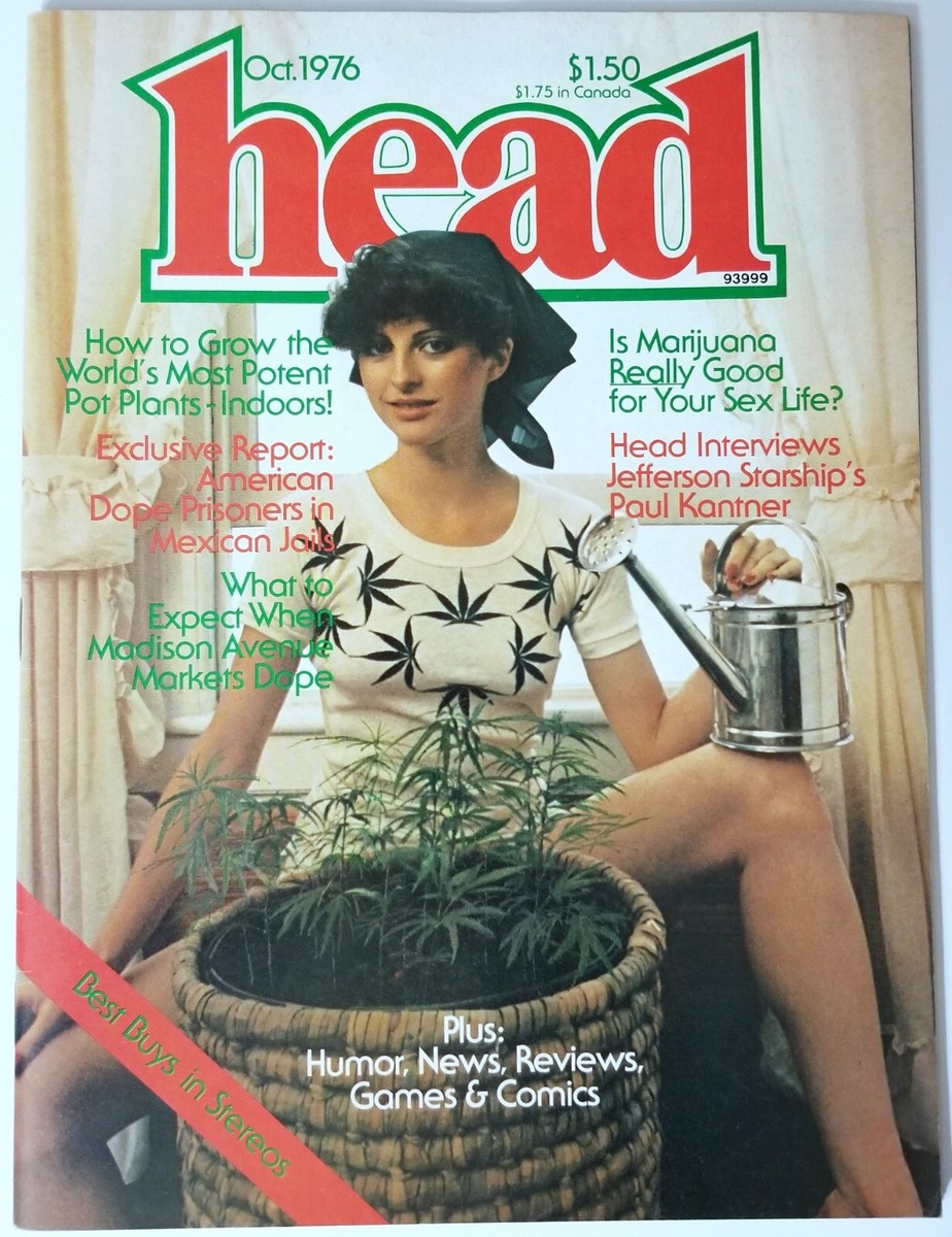 HEAD 1976 OCT MAGAZINE 420 HIPPIE REEFER BOOK HIGH VINTAGE 70S