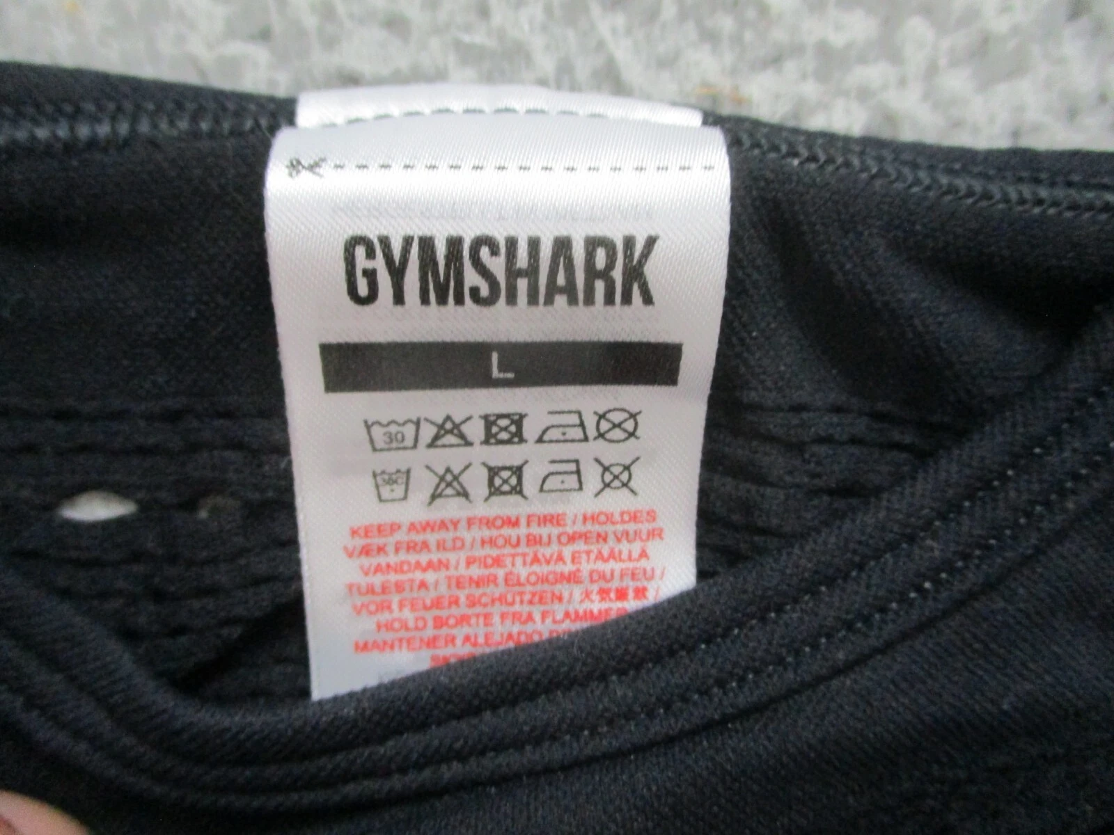 gymshark tank top gym workout train lifting stretch shirt