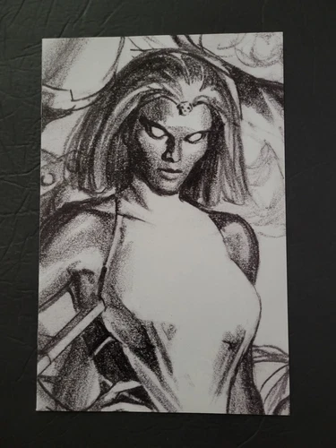 ROGUE & GAMBIT 1 (2023) NM+/NMMT ALEX ROSS SIGNED MYSTIQUE B&W 1:100 VIRGIN CVR