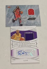 Lamar Odom Lakers Game Gear Autographs /99 & Clippers Jersey (2) Card Lot!